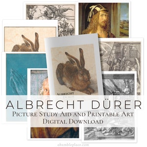 Albrecht Dürer Picture Study Aid PDF (with printable art)