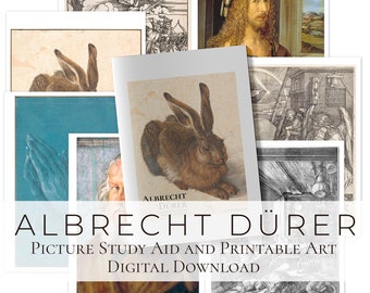 Albrecht Dürer Picture Study Aid PDF (with printable art)