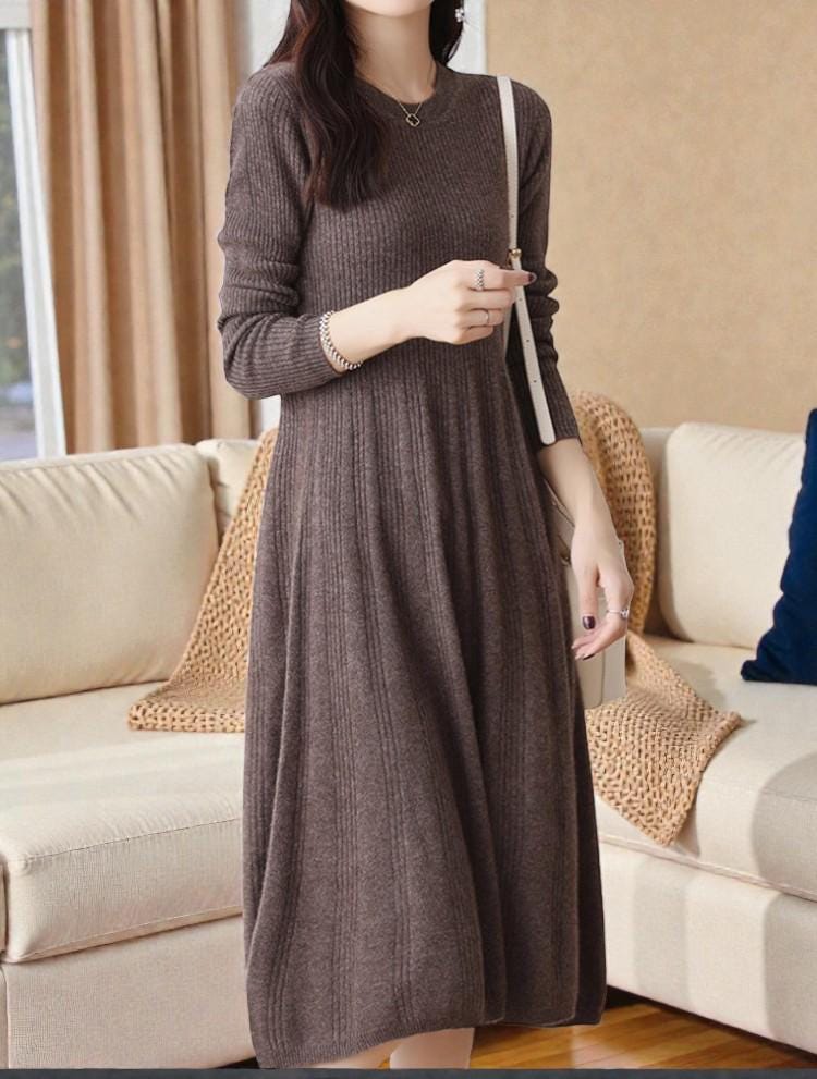 lace sleeve a line dress Black A Line Long Sleeve Half High Neck Lace Patchwork Maxi Prom Dress, Black / L