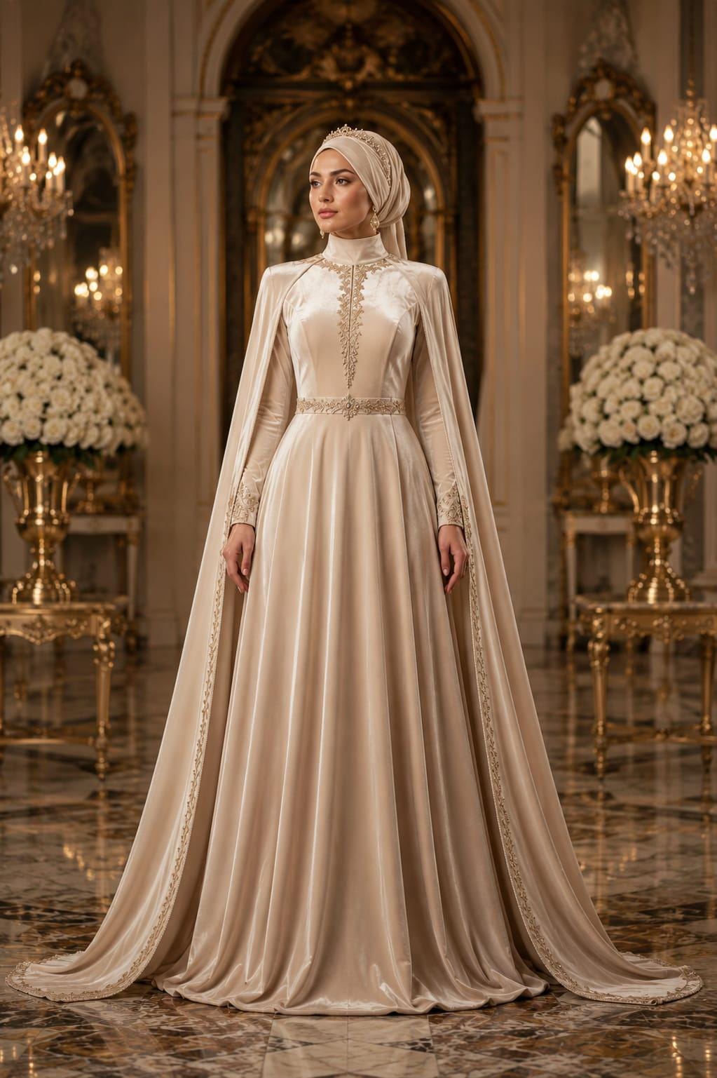 Wedding Islamic Bride Dress