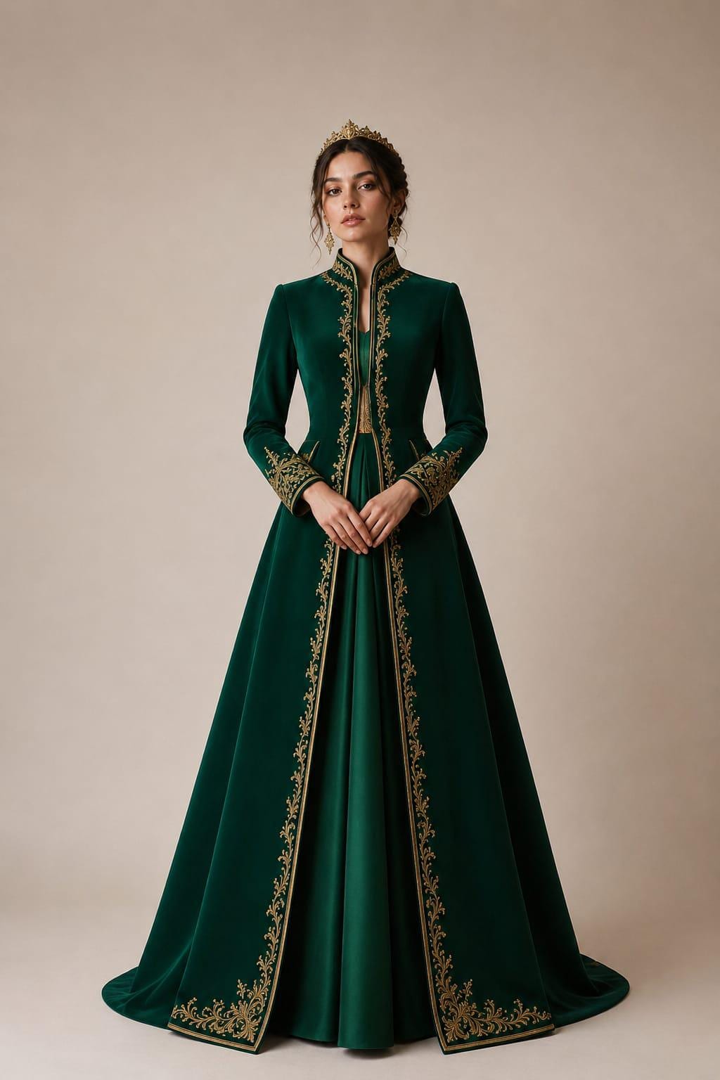 green mehendi dress Luxury Emerald Green Mehndi Outfit Henna Dress 40 main image 0