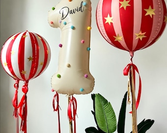 Palloncini personalizzati con numeri in lamina, palloncini a forma di numero, decorazioni per feste di compleanno, palloncini a forma di stella, decorazioni per il compleanno del bambino
