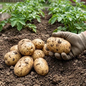 Potato Seeds 1000 Per Pack | High Yield Easy Grow Potato for Fresh Harvest & Kitchen Use