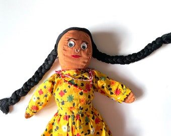 kids gift handmade doll Cherokee Indian Native American