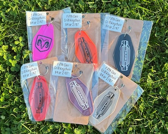 Fifth Gen Dodge Ram Cummins Truck Grill Keychain