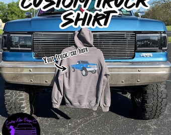 Custom Truck Shirt - Custom Car Shirt - Custom Motorcycle Shirt - Personalized Gift
