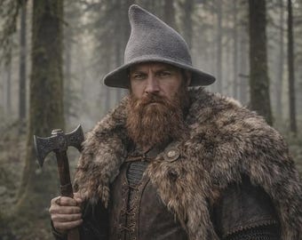 Ren Faire Witch Hat For Women, Vintage Medieval Witchy Hat, Witchy Vibes Hat, Renaissance Fairycore Gothic Witch Hat, Dark Witch Fantasy Hat