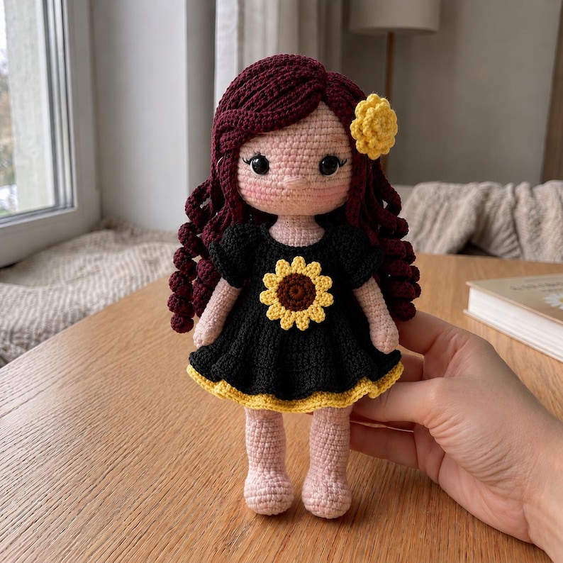 14-i-1 virkade dockkläder, mönsterpaket med amigurumi-kläder i PDF-format bild 9