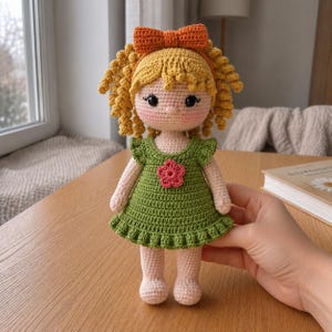 14-i-1 virkade dockkläder, mönsterpaket med amigurumi-kläder i PDF-format bild 6
