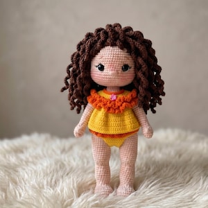 14-i-1 virkade dockkläder, mönsterpaket med amigurumi-kläder i PDF-format bild 11