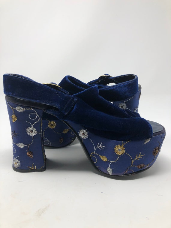 She Wore Blue Velvet Vintage 1960s Blue Velvet Upp