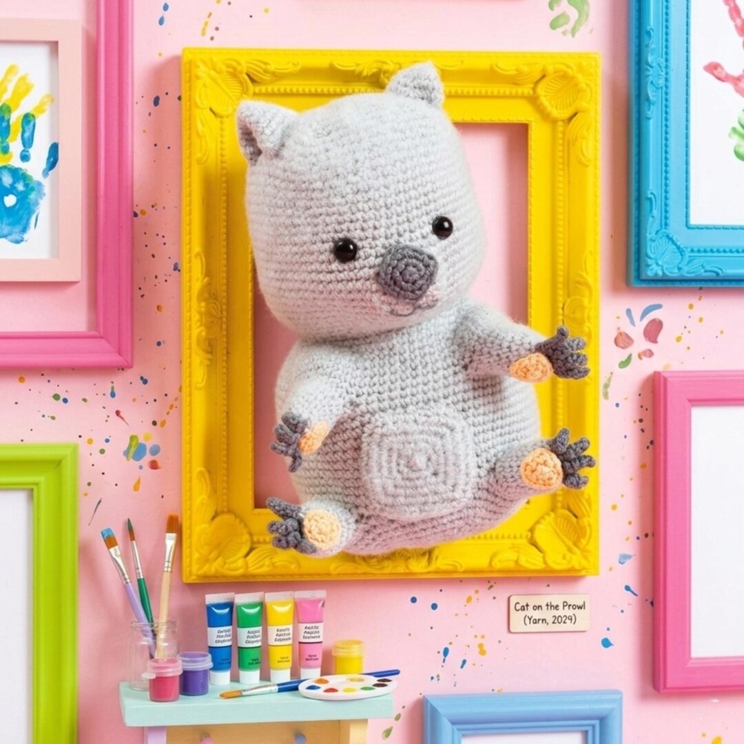 Wombat Crochet Pattern PDF, Amigurumi Tutorial - Etsy