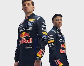 Traje de karting Red Bull Racing 2026, homologado CIK FIA Nivel 2 (incluye pasamontañas).