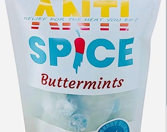ANTI SPICE Butterminten, Blueberry Bliss, Pittig Food Reliëf, Confectie