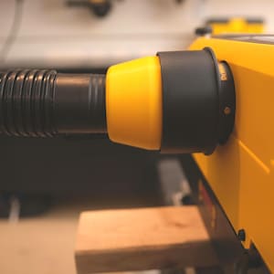 3D Printed DeWalt DW735 Planer Dust Adapter | 2 1/2" Hose Connector