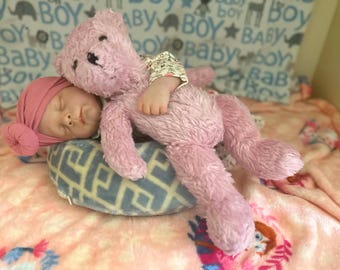 Reborn Baby Doll Ericka/Erick, Hand-Painted Weighted Lifelike Doll