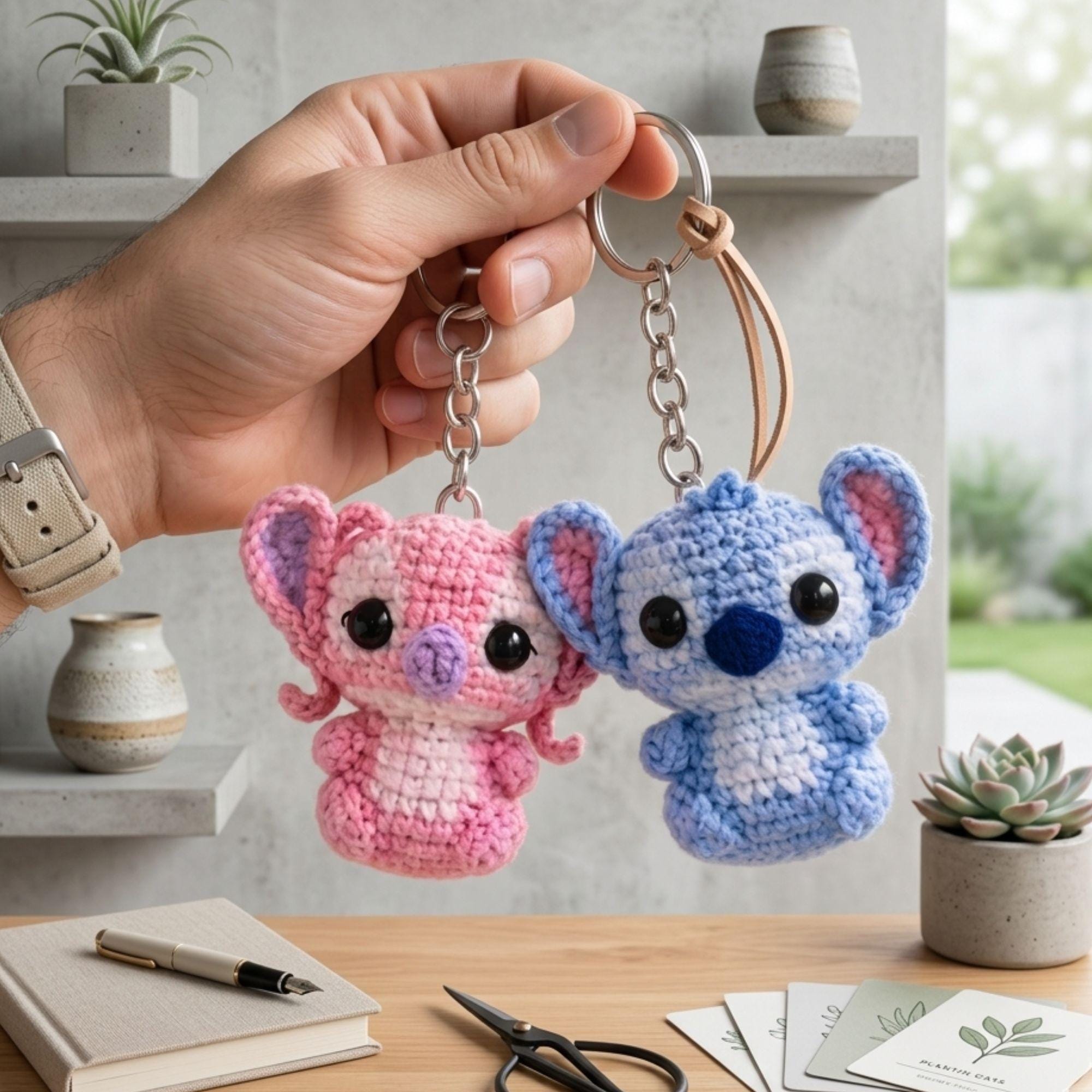 30 Crochet Patterns Inspired by Angels: Heavenly, Whimsical, and Giftable Crochet Ideas 30 Stitch & Angel Keychain Pattern PDF