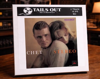 Codificado en DBX - Cinta "Chet" de Chet Baker – Máster analógico de 2 pistas a 15 IPS