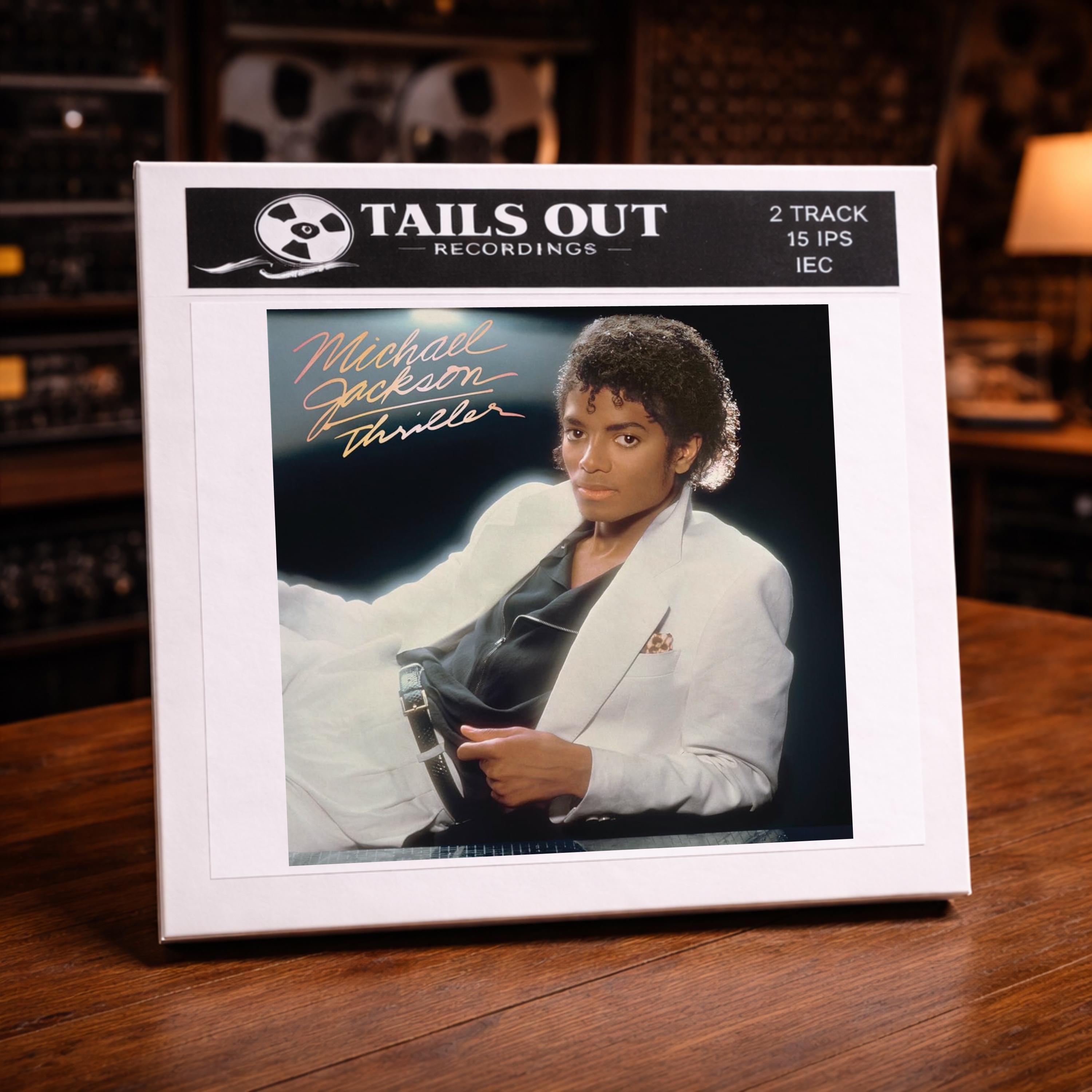 Michael Jackson Thriller Reel to Reel Tape – 15 IPS 2-track