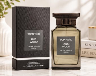 Oud Wood Eau De Parfum 100ml, Unisex Woody Fragrance, Long Lasting Cologne (Retail Box)