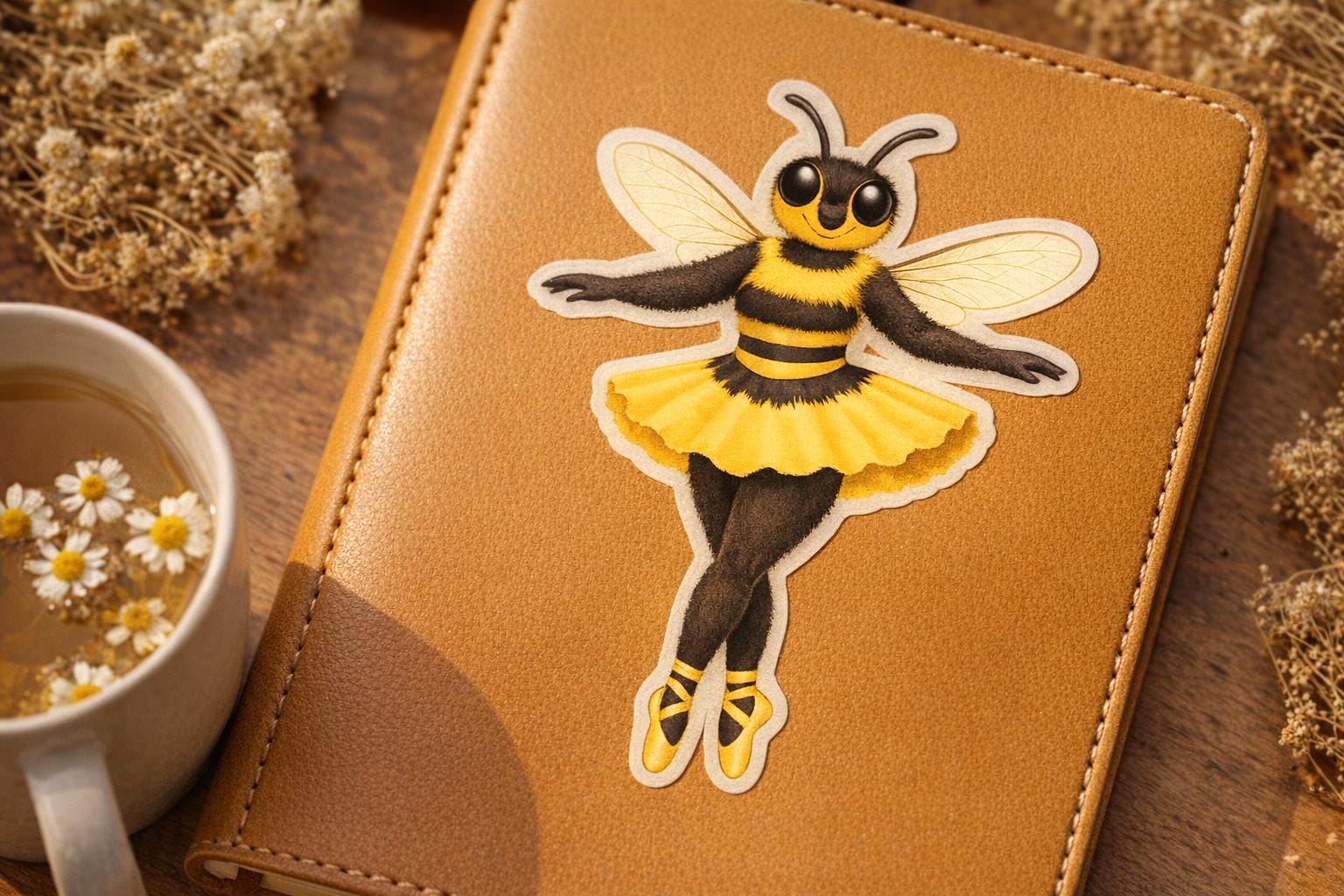 Tala Sticker Bumblebee Ballerina Die-cut Sticker | Tala the Dancer Vinyl Sticker ...