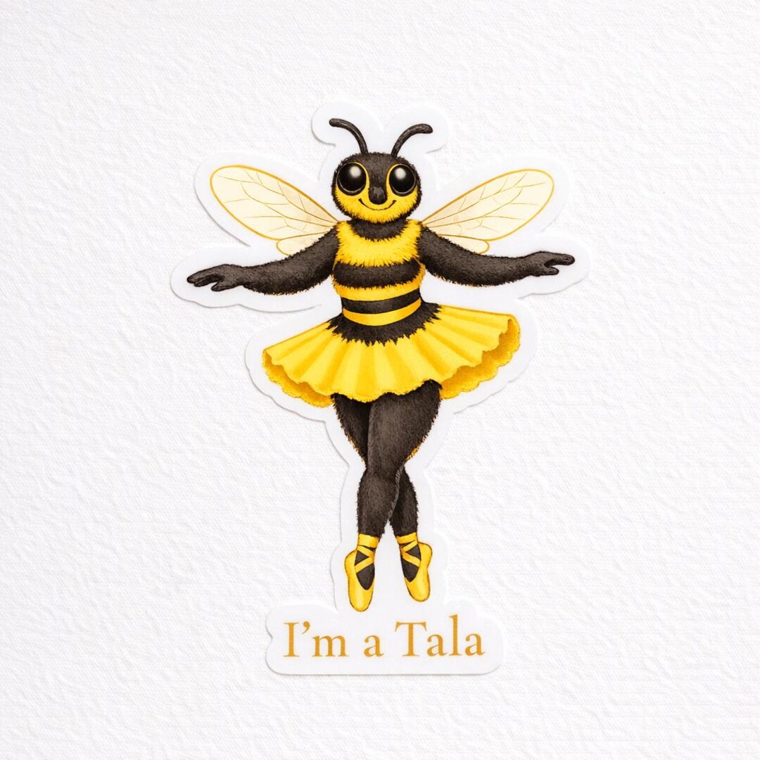 Tala Sticker I'm a Tala Vinyl Sticker | Bumblebee Personality Quiz Sticker | Insect ...