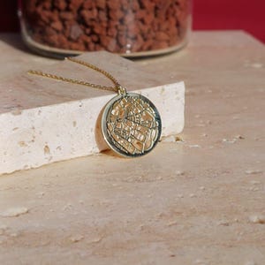 14K Gold, first dating necklace, geopersonalize coordinate, custom coordinates location map engagement night kiss, where it all began love