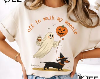 Dachshund Ghost Halloween PNG: Spooky Dog Lover Art (Digital Download)