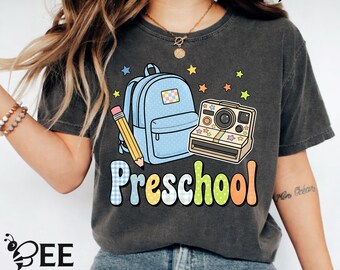 Preschool Boy PNG: Back To School Backpack Clipart (Digital Download)