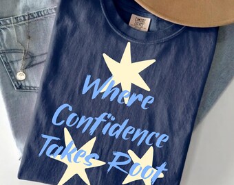 Classroom Stars Brush Stroke SVG/ PNG: Back To School, Elementary Teacher Appreciation, Where   Confidence Takes Root, (Digital Download)