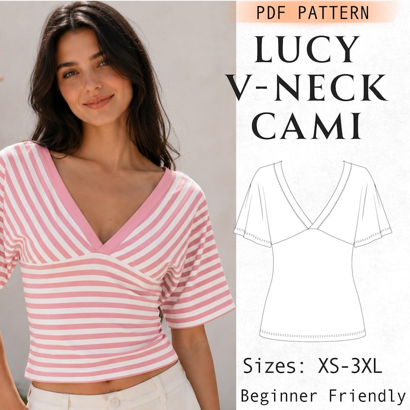 Women Cami Sewing Pattern - Etsy