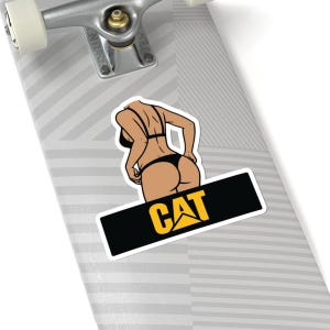 Raupe Pin-Up Parodie Vinyl Aufkleber Mechaniker Humor Aufkleber Bild 19