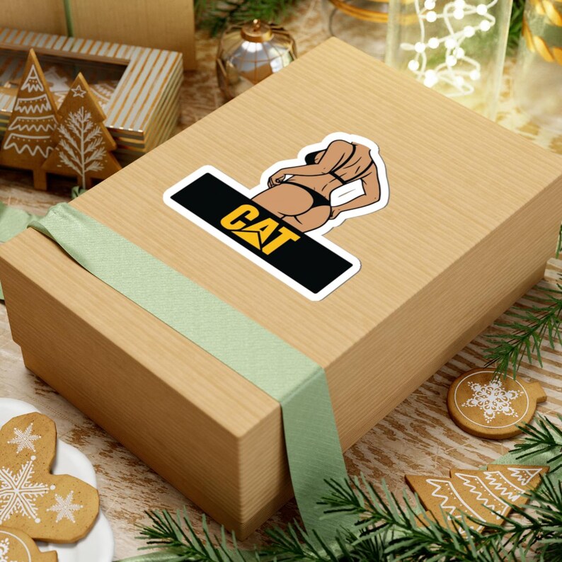 Raupe Pin-Up Parodie Vinyl Aufkleber Mechaniker Humor Aufkleber Bild 14