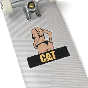 Raupe Pin-Up Parodie Vinyl Aufkleber Mechaniker Humor Aufkleber Bild 16