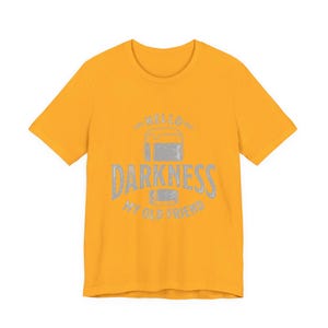 Camiseta estilo Guinness "Hola, oscuridad, mi viejo amigo" (Bella Canvas) imagen 4