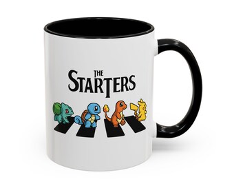 The Starters Pokmon Mug Retro Gaming Coffee Gift - Coffee Mug