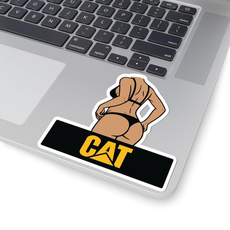 Raupe Pin-Up Parodie Vinyl Aufkleber Mechaniker Humor Aufkleber Bild 13