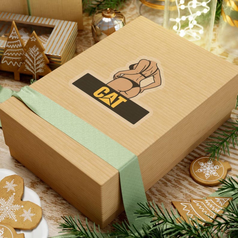 Raupe Pin-Up Parodie Vinyl Aufkleber Mechaniker Humor Aufkleber Bild 11