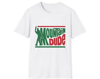 Big Foot Berg Dude Humor Tee Lustig Sasquatch Grafik T-Shirt T-Shirt (Gildan Softstyle)