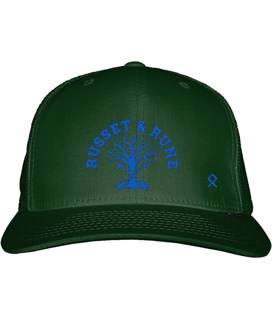 Tree Hat One Embroidered Tree Trucker Hat, Major Oak Heritage Mesh Cap, Outdoor ...