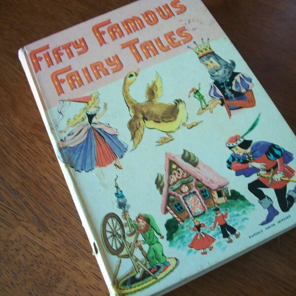 1954 Whitman Company- Fifty Famous Fairy Tales