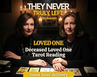 Tirage de tarot personnalisé pour un être cher disparu - Message de l'au-delà • Entrez en contact avec un être cher disparu • Consultation de voyance pour apaiser le deuil