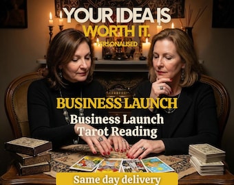 Tirage de tarot pour le lancement d'entreprise : votre idée est-elle prête ? • Stratégie et timing (PDF) • Livraison le jour même/dans l'heure