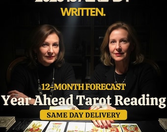 Tirage de tarot pour l'année 2026 : prévisions sur 12 mois • Amour, carrière et chemin de vie • Tirage annuel détaillé