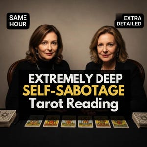 Self-Sabotage Tarot Reading • Why Do I Keep Blocking My Own Success • What Is Holding Me Back • Breakthrough Guidance PDF Same Hour