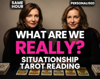 Personalisierte Tarot-Lesung für Beziehungsbeziehungen – Sind wir ein Paar oder nicht? • Was will er wirklich? • Raus aus der Grauzone • Lieferung innerhalb einer Stunde