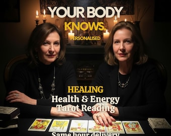 Tirage de tarot Santé et Guérison - Analyse énergétique du corps • Conseils bien-être émotionnel • De quoi mon corps a-t-il besoin ? • Consultation de voyance le jour même