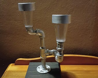 Steam Punk Solar Lamp