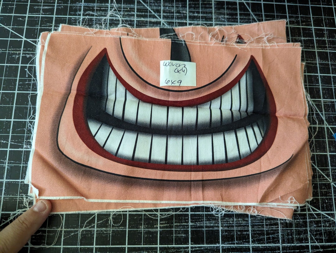 Nightmare XMAS Mayor Mouth Adult Face Panel - Etsy