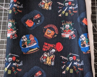 Half Yard Bullet Fabric Horror Character Cartoon